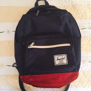 Herschel Navy/Red Pop Quiz Backpack