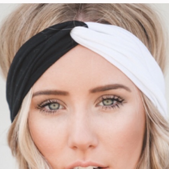 Three Bird Nest Accessories - 🎉2X HP 🎉FLASH SALE black white turban headband!