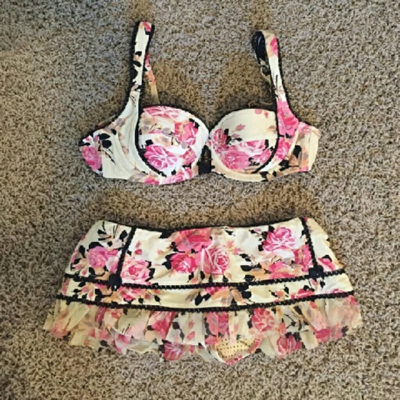 Betsy Johnson "Beauty Mark" bikini S/M