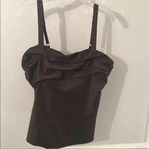 The Limited Chocolate Brown Tank Top