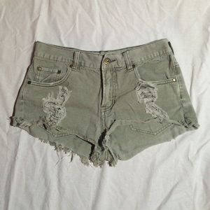 PACSUN BULLHEAD slouchy shorts