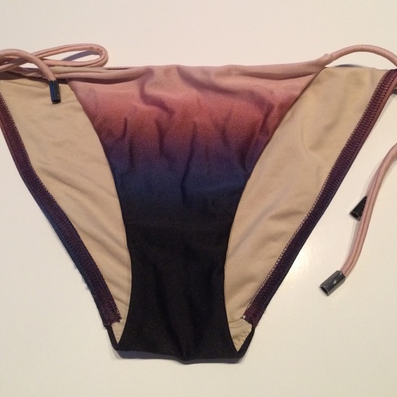 Sting side faded bikini bottom.