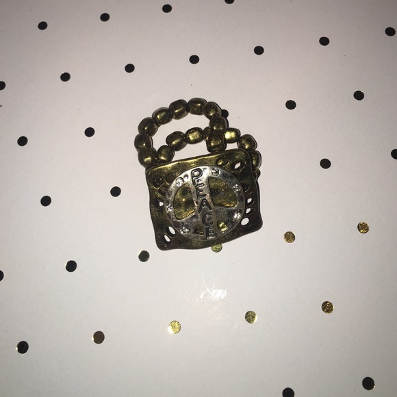 Boutique Peace Ring