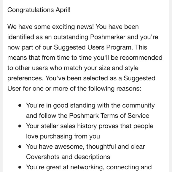 🎉WOOHOO!!!!  I'm a Suggested User🎉
