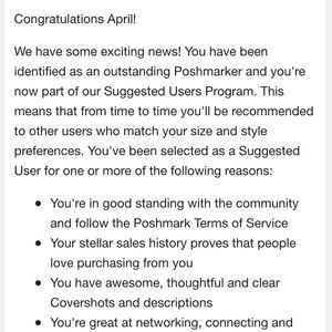 🎉WOOHOO!!!!  I'm a Suggested User🎉