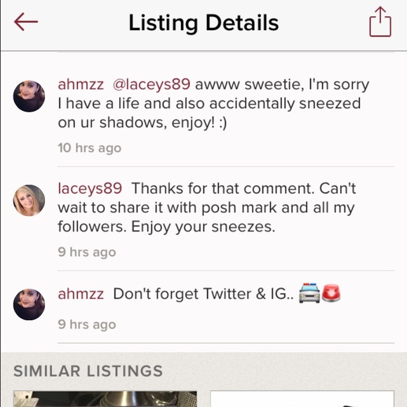 Worst experience with a seller on PoshMark. - Picture 2 of 2