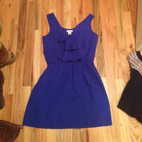 Blue dress