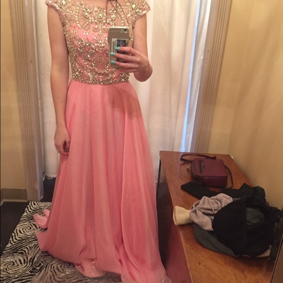 Sherri Hill Pink Dress