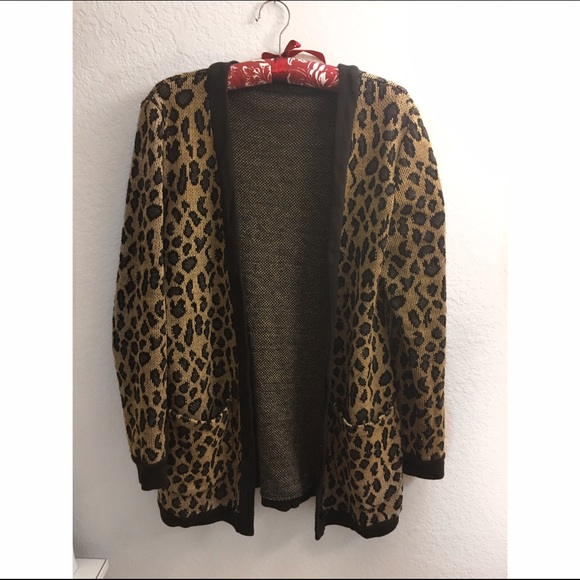 Leopard Cardigan