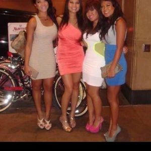 One should coral dress