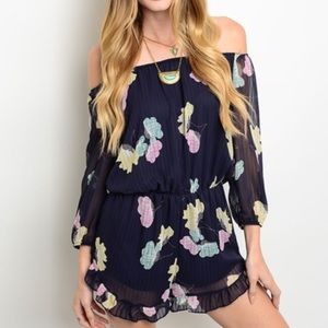 Off The Shoulder Romper