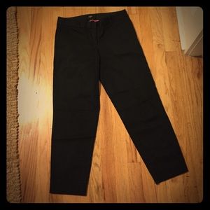 Black JCrew city fit capris. Great for work!