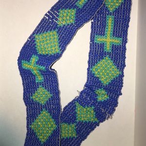Beaded Cross Headband