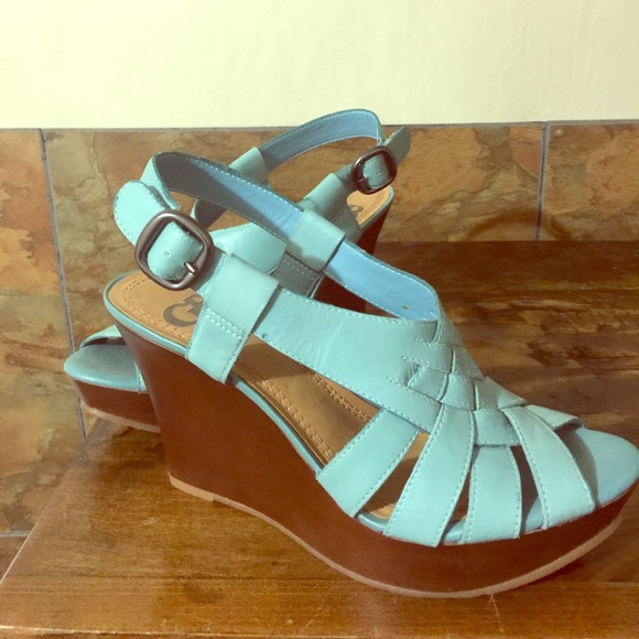 Gianni Binni leather wedges