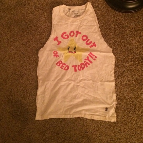 Drop dead I got out of bed today tank top