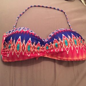 La Blanca bandeau bikini top