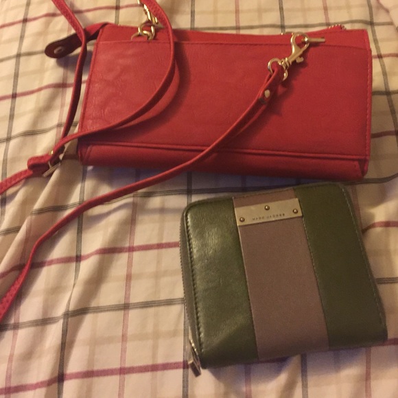 Nice red wallet can hold a lot