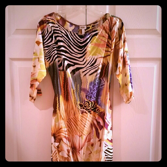 Cache  animal/tropical dress