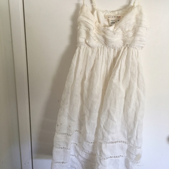 BCBG Maxazria White Summer Dress