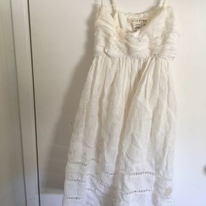 BCBG Maxazria White Summer Dress