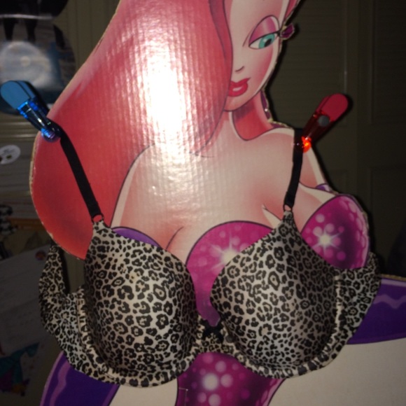 Victoria's Secret Demi Cheetah bra 32DD