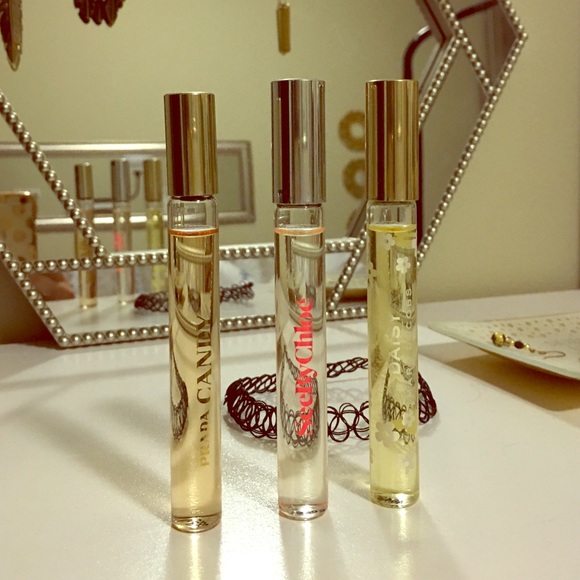 Rollerball Perfume Bundle! Marc Jacobs/Chloe/Prada