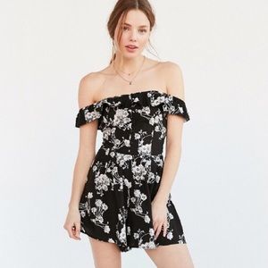 Urban Outfitters Kimchi Blue Floral Romper