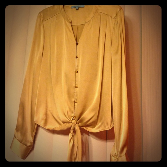 🆕🌼Antonio Melani Silk top💛