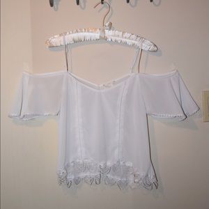Off the shoulder blouse
