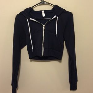 AA cropped hoodie