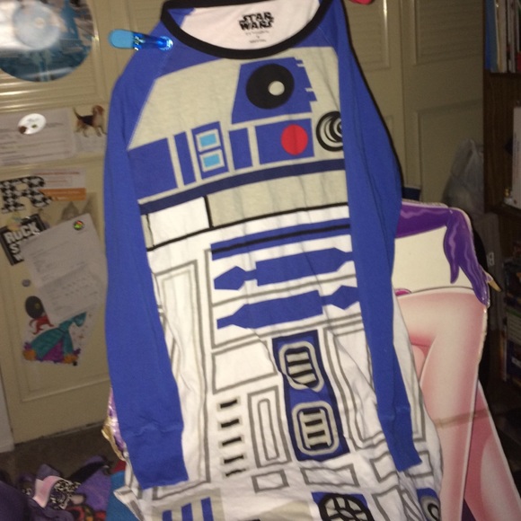 Star Wars R2-D2 night shirt nightgown M R2D2