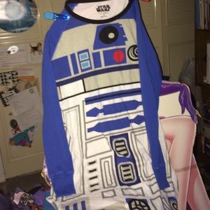 Star Wars R2-D2 night shirt nightgown M R2D2