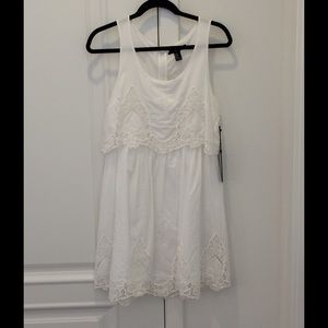 NWT White Lace Dress