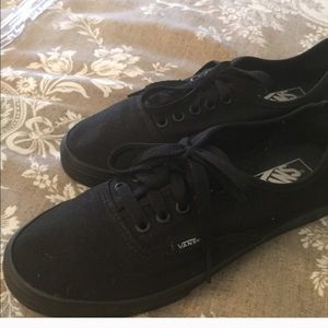 black vans