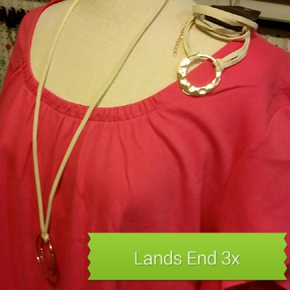 3x Coral Tee