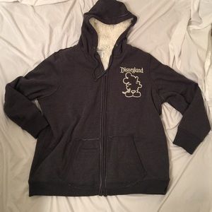 Disneyland zipper hoodie