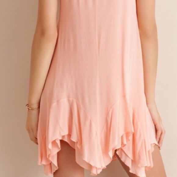 Last One Ruffle Slip Dress Shirtdress - Picture 4 of 4