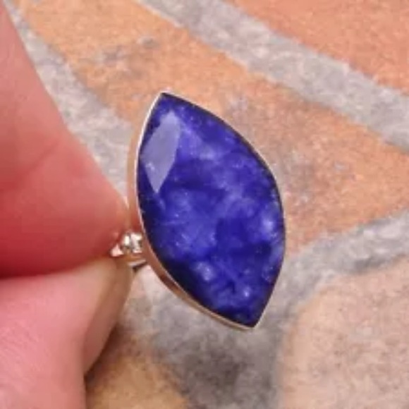 Saphire Marquee Ring