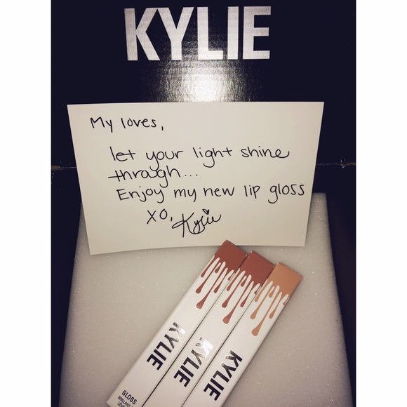 All 3 of Kylie Cosmetics Glosses
