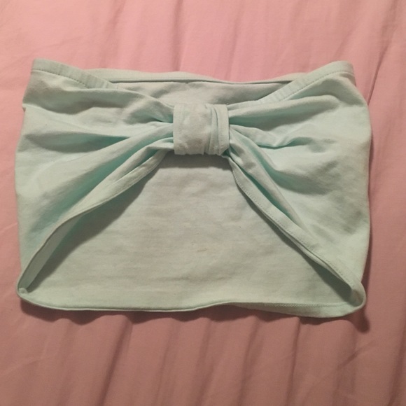 Cropped tube top