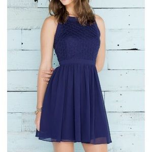 Francesca's Navy Dress!
