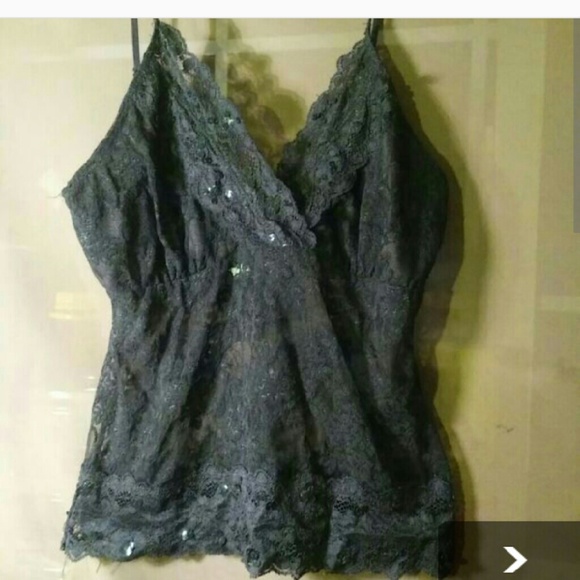 Black tank top