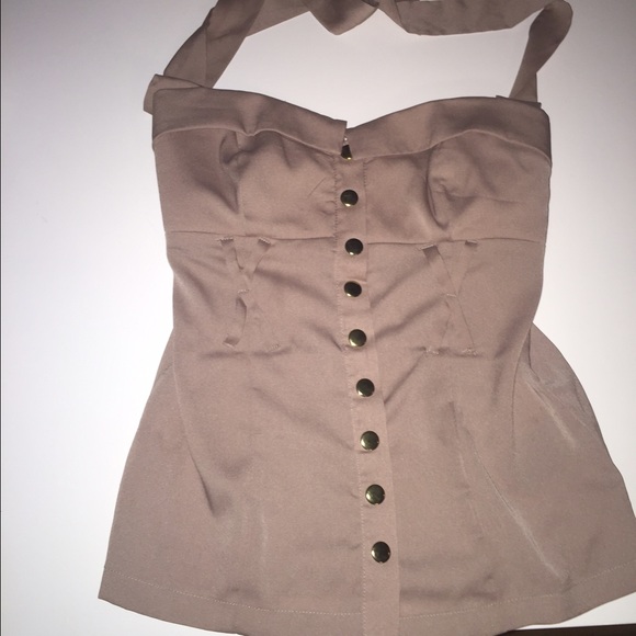 Bebe halter top