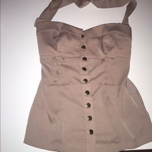 Bebe halter top