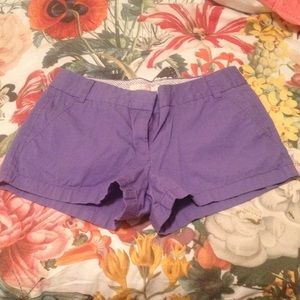 J. Crew 100% Cotton Chino "Broken-In" Shorts