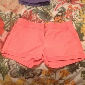 J. Crew 100% Cotton Chino "Broken-In" Shorts