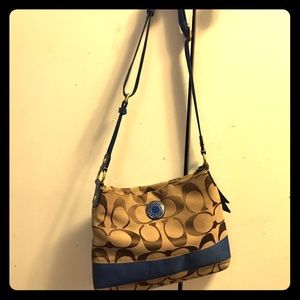 Coach cross body bag