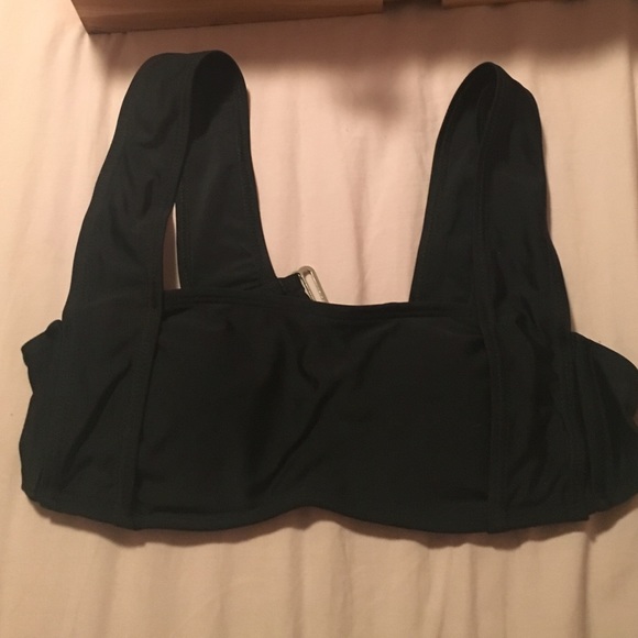 Black bikini top