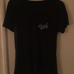 'ugh' pocket tee