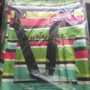 Thirty one tall organizing tote in preppy pop